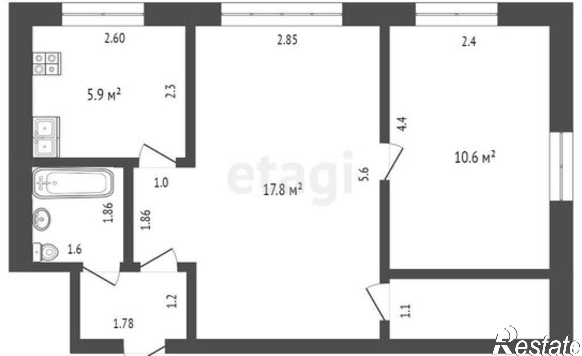 Купить квартиру за 3 500 000 рублей на ул Оплеснина, 22а