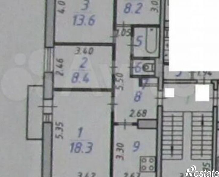 4-комн квартира проезд Строителей, 26,  д. 26