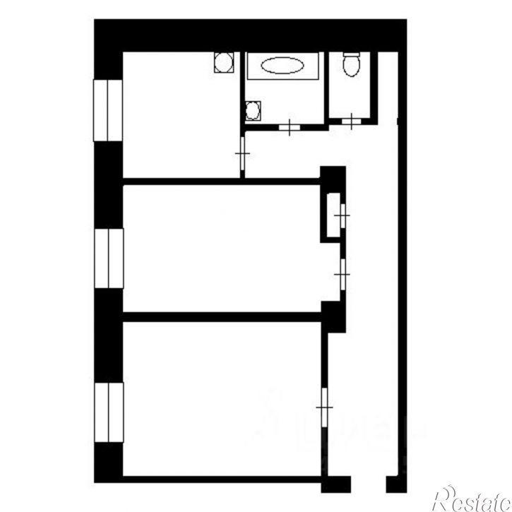 2-комн квартира наб Газовиков, 4/2,  д. 4/2